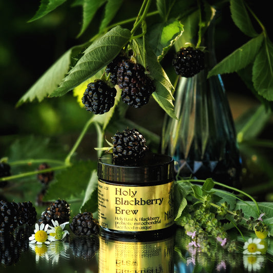 Holy Blackberry Brew~Probiotic Garden-fresh Masque
