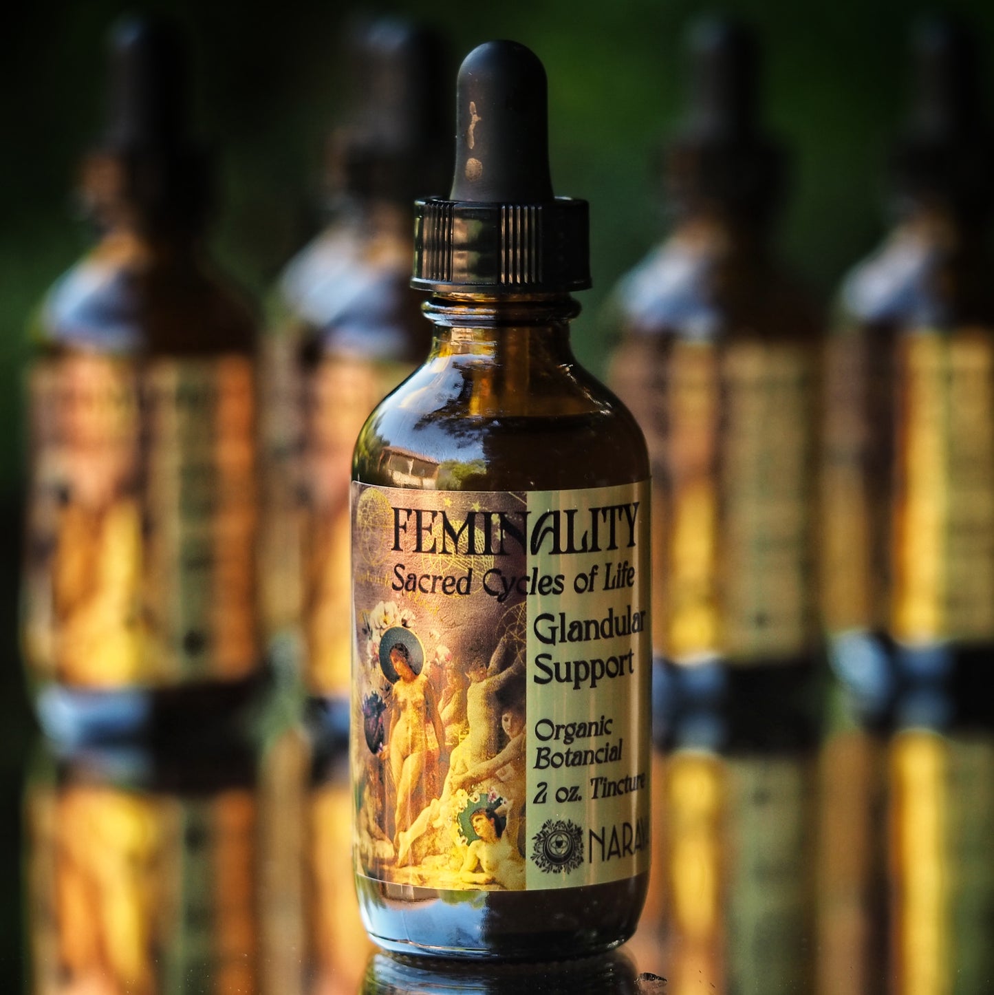 Feminality~ Glandular Support ~ Organic Botanical Tincture