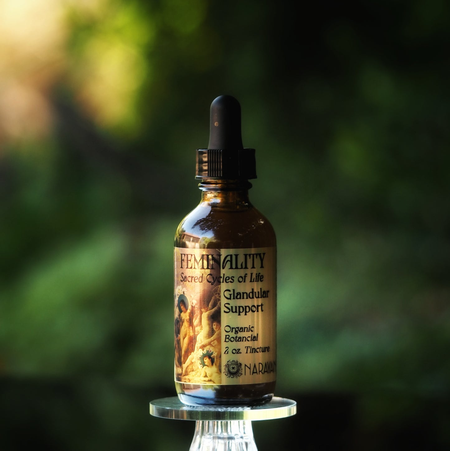 Feminality~ Glandular Support ~ Organic Botanical Tincture