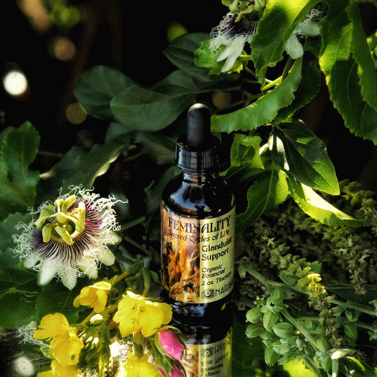 Feminality~ Glandular Support ~ Organic Botanical Tincture
