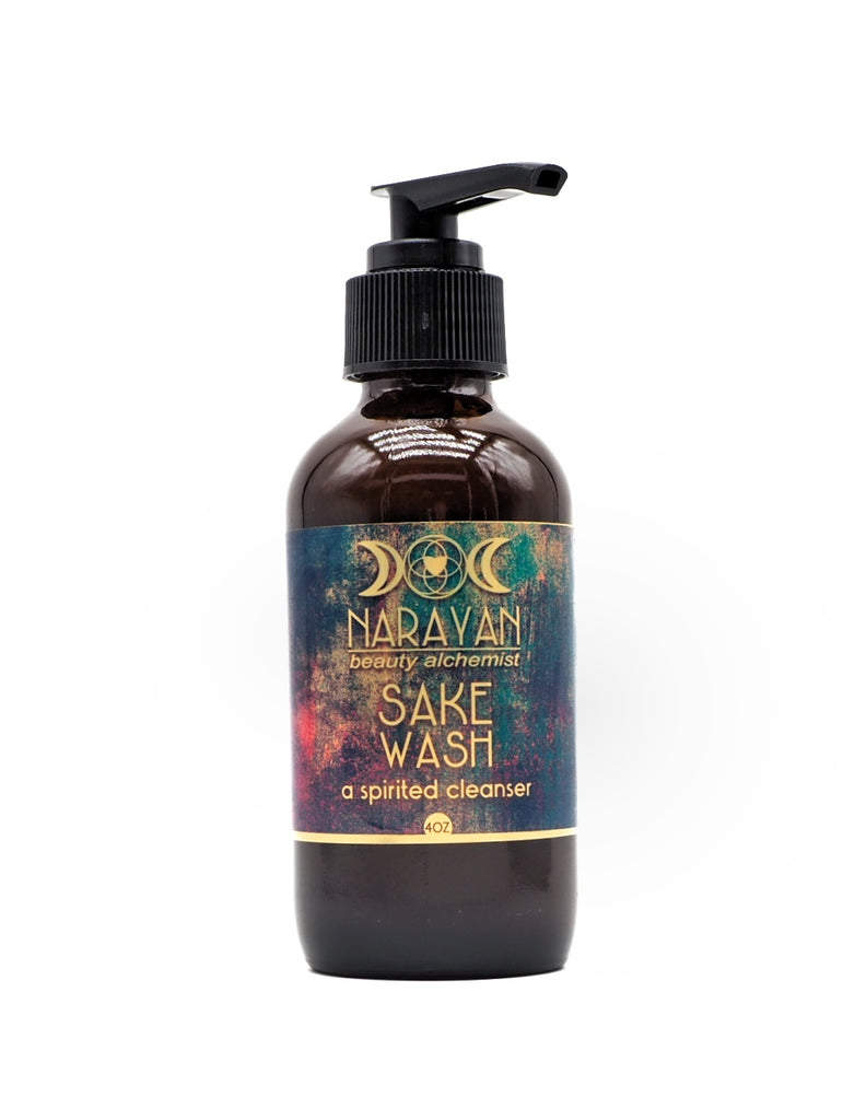 Sake Wash ~ a spirited cleanser